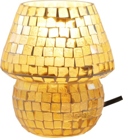 Brahmz Glass Mossiac Table Lamp